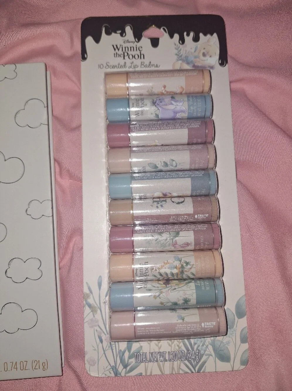 Disney Winnie the Pooh Eyeshadow Palette With Matching Lip Balm Set